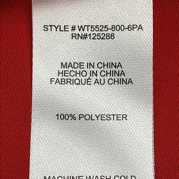 NWT Jason Wu Cinched Front Red Satin Midi Dress Slinky Lingerie Style Sz S - Picture 12 of 12